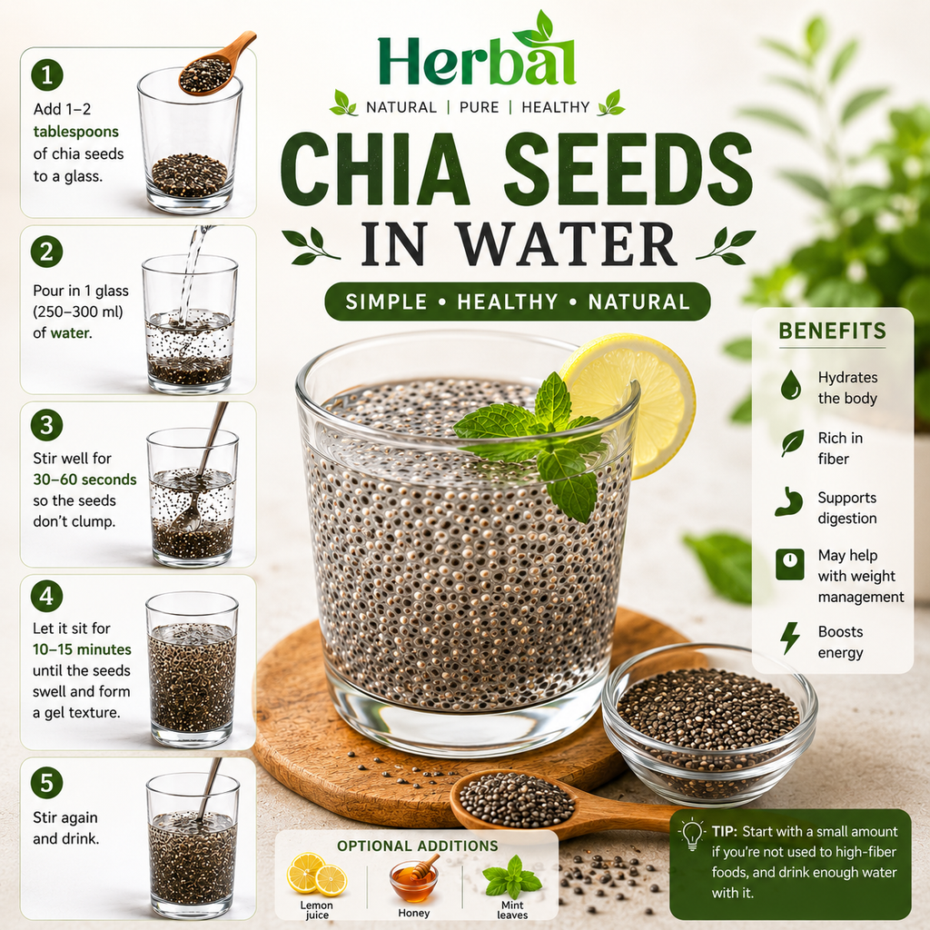 Chia Seeds / High in Fiber, Protein & Aid in Weight Loss